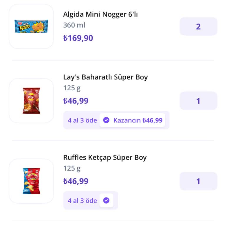 Getir Siparişimde Eksik Ürün Geldi Mağduriyetim Giderilmedi