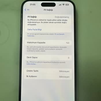 İphone 15 Plus'ta Pil Ve Şebeke Sorunları Nedeniyle Değişim Talebi