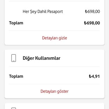Vodafone Onaysız Yurt Dışı Tarifesiyle Yüksek Fatura Mağduriyeti