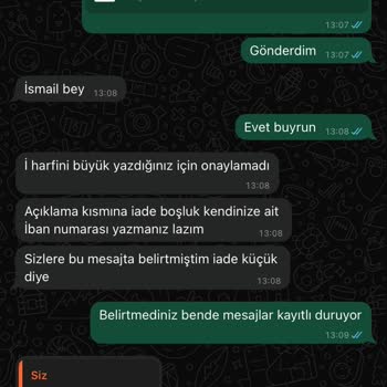 Yatırdığım Paranın İadesi Yapılmıyor!