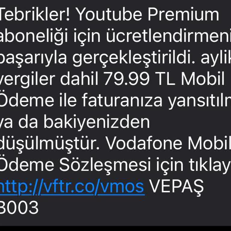 YouTube Premium Ücreti Alındı, Hizmet Sağlanmadı