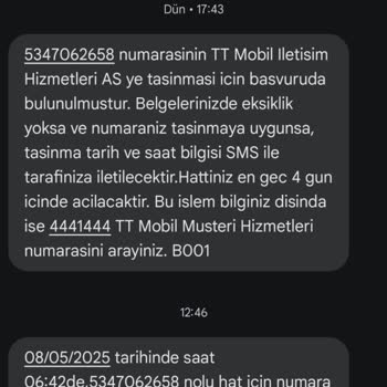 Onayım Olmadan Hattım Taşındı Ve Mağdur Edildim
