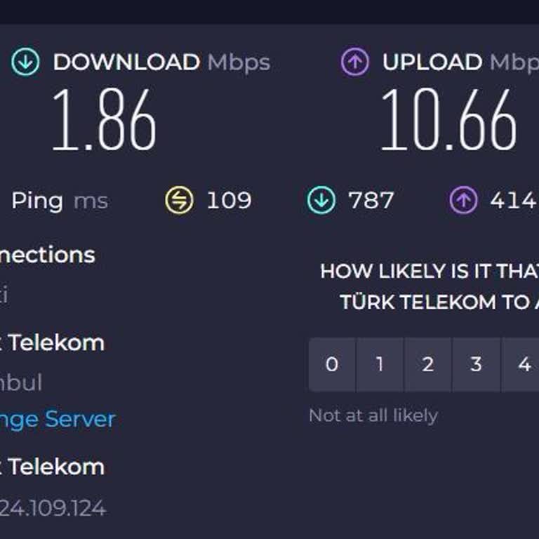 Türk Telekom Ev İnternetinde Hız Problemi Ve Bağlantı Sorunu