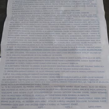 Mobilya Teslimatı Ve Para İadesinde Oyalama Ve Mağduriyet