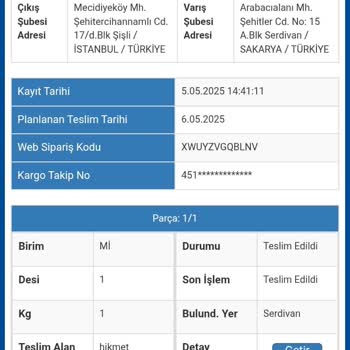 Kargom Teslim Edilmeden Teslim Edilmiş Görünüyor