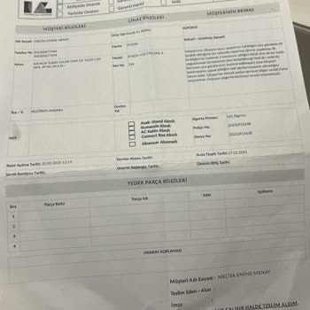 Teknik Servis İlgisizliği Ve Cihazın Hasarlı İade Edilmesi Mağduriyetim