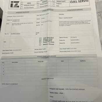 Teknik Servis İlgisizliği Ve Cihazın Hasarlı İade Edilmesi Mağduriyetim