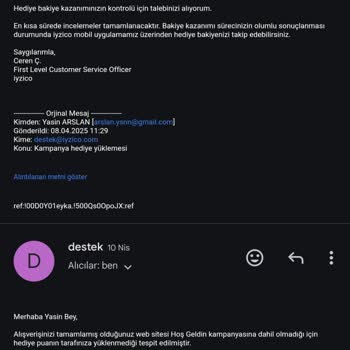Kampanya Bonusları Eksik Yüklendi, Müşteri Hizmetleri Sorunu Çözmüyor