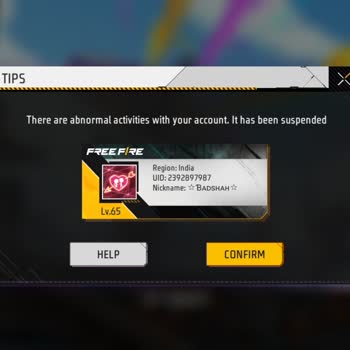 Appeal for Unban - Garena Free Fire Account Suspended in Error