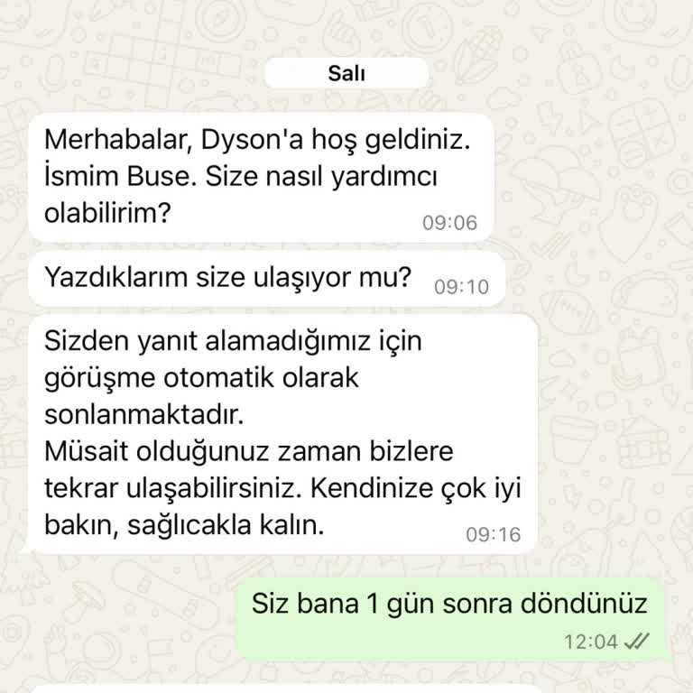 Dyson Süpürge Batarya Arızası Ve Yetersiz Müşteri Hizmeti Hayal Kırıklığı