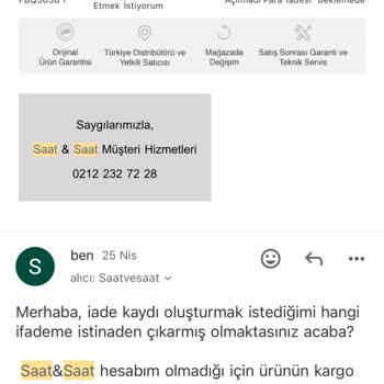 Siparişim Teslim Edilmedi Yanlışlıkla İade Sürecine Alındı