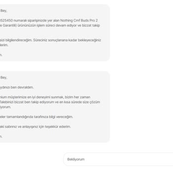 Yanlış Ürün Gönderimi Ve Mağduriyetimin Giderilmemesi