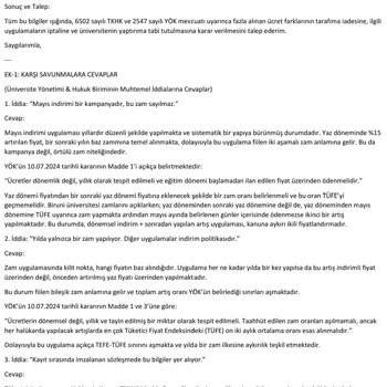 Biruni Üniversitesi'nde Öğrenim Ücretlerinde Gizli Ve Bileşik Zam Uygulaması