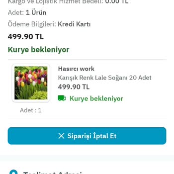 Üç Gündür Kargoya Verilmeyen Siparişle Hayal Kırıklığı