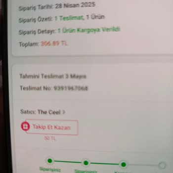 Siparişim Teslim Edilmeden İade Edildi Ve Para İadem Gerçekleşmedi