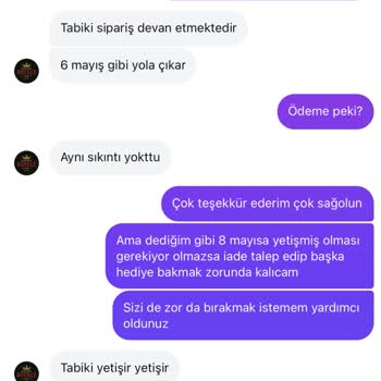 Sipariş Sonrası Ödeme Ve İletişim Sorunları Yaşadım Engellendim
