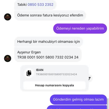 Sipariş Sonrası Ödeme Ve İletişim Sorunları Yaşadım Engellendim