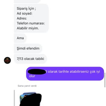 Sipariş Sonrası Ödeme Ve İletişim Sorunları Yaşadım Engellendim