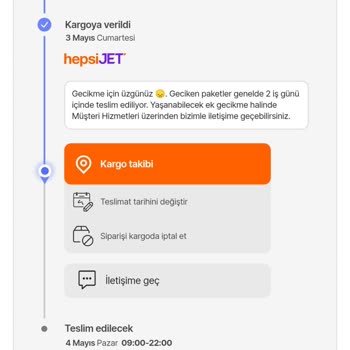 Hepsijet 'Yarın Kapında' Özelliği Yerine Getirilmedi, Kargo Gecikti