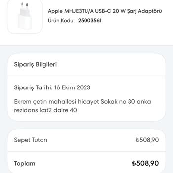 A101'den Alınan Apple Şarj Adaptörü Orijinallik Ve Hız Sorunu