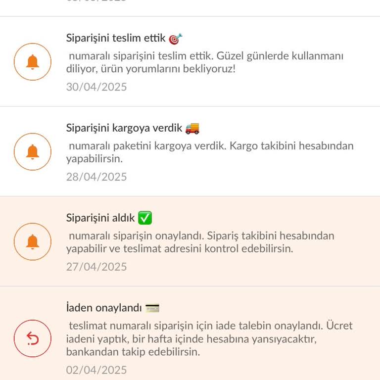 Hesabım Kapandı Tüm Bilgilerim Ve Siparişlerim Silindi Destek Yardımcı Olamadı