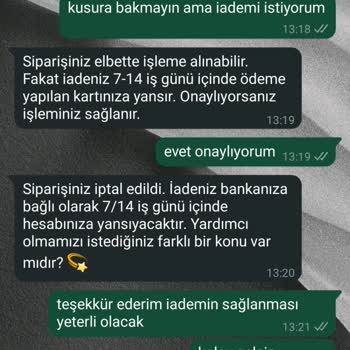 İadem Yapılmadı Yasal Yollara Başvuracağım