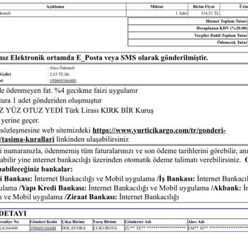 Çifte Kargo Ücreti Alınıp İade Yapılmadı