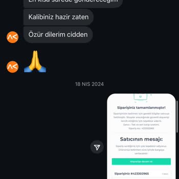 Siparişim Eksik Ve Kırık Geldi, 1 Yıldır Mağduriyetim Giderilmedi