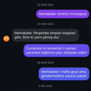 Siparişim Eksik Ve Kırık Geldi, 1 Yıldır Mağduriyetim Giderilmedi