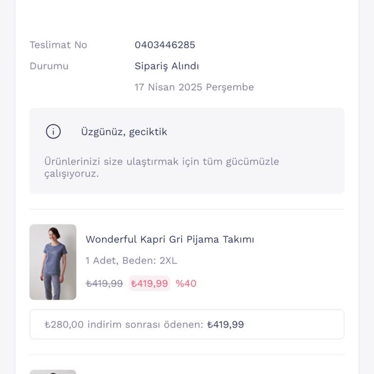 Siparişim Günlerdir Teslim Edilmedi, İade Ve İptal Seçeneği Yok
