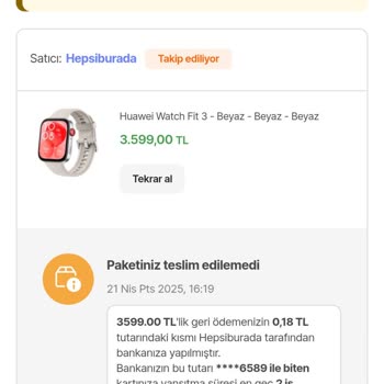 Yanlış Kargo Seçimi Ve Teslimat Sorunu Nedeniyle Mağduriyet