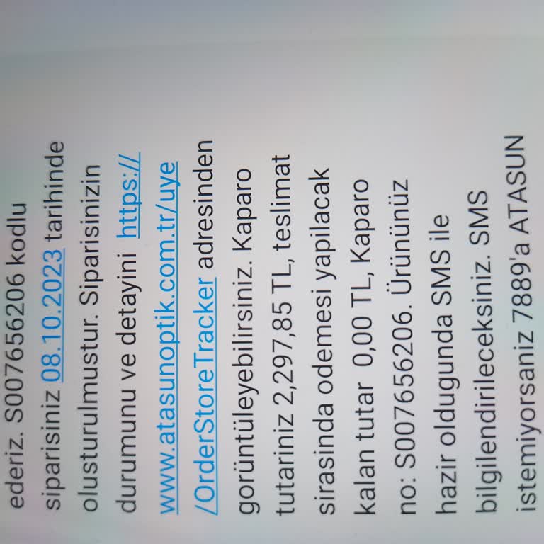 Atasun Optik'ten Aldığım Gözlüklerde Ölçü Ve Kullanım Sorunu Yaşadım