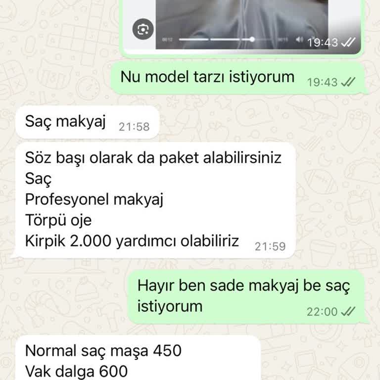 Kuaförde Paket Ücreti Sürprizi Ve Yetersiz Hizmet Deneyimi