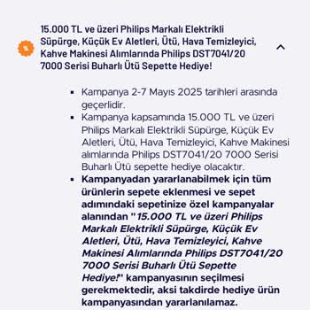 Kampanyada Vadedilen Hediye Ütü Stokta Yok, Müşteri Mağdur Ediliyor