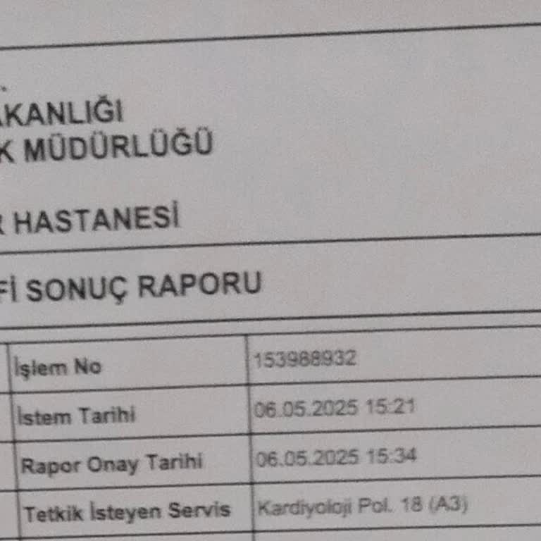 Kardiyoloji Bölümünde Yaşadığım Saygısızlık Ve Sonuç Gösterememe Sorunu