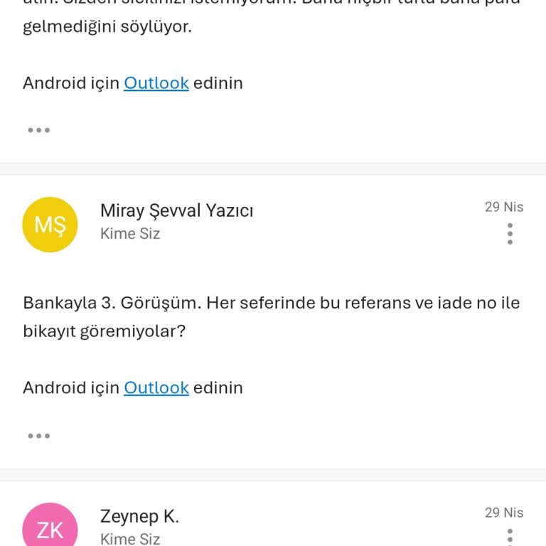 Ücret İadesi Yapılmayan Hizmet Ve Yanıltıcı Referans Numarası