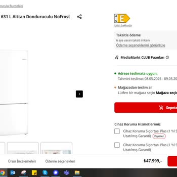 Siparişten Sonra Buzdolabı Fiyatında Büyük Düşüş Yaşandı