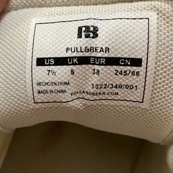 Pull And Bear Online'dan Alınan Ayakkabının Kısa Sürede Deforme Olması Ve Olumsuz Müşteri Hizmeti