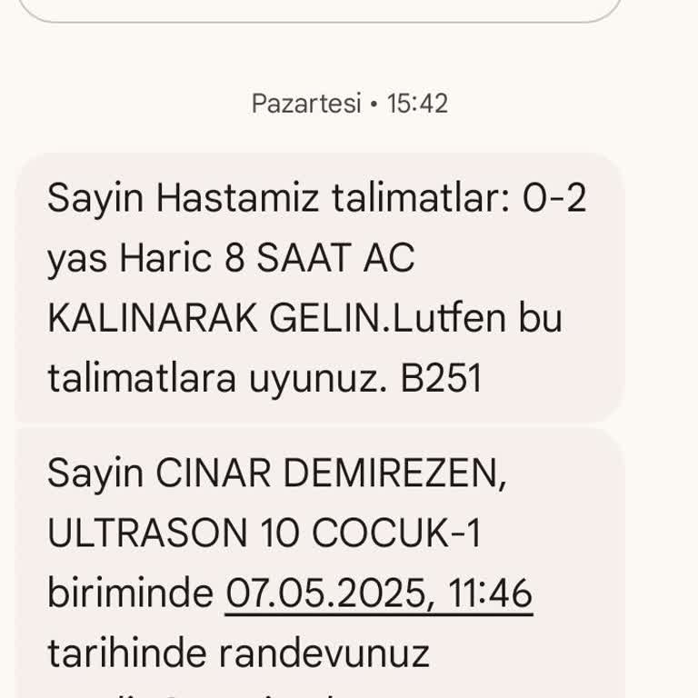 Çocuğumun Randevusu Keyfi Şekilde İptal Edildi, Mağdur Olduk