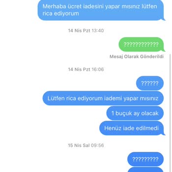 İade Talebim İki Aydır Sonuçlanmadı Ve Kimse Dönüş Yapmıyor