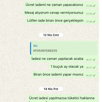 İade Talebim İki Aydır Sonuçlanmadı Ve Kimse Dönüş Yapmıyor