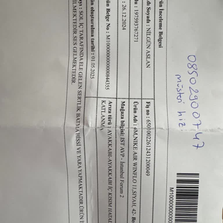 Yeni Alınan Ayakkabıda Topuk Sorunu Ve Gıcırdama Şikayeti