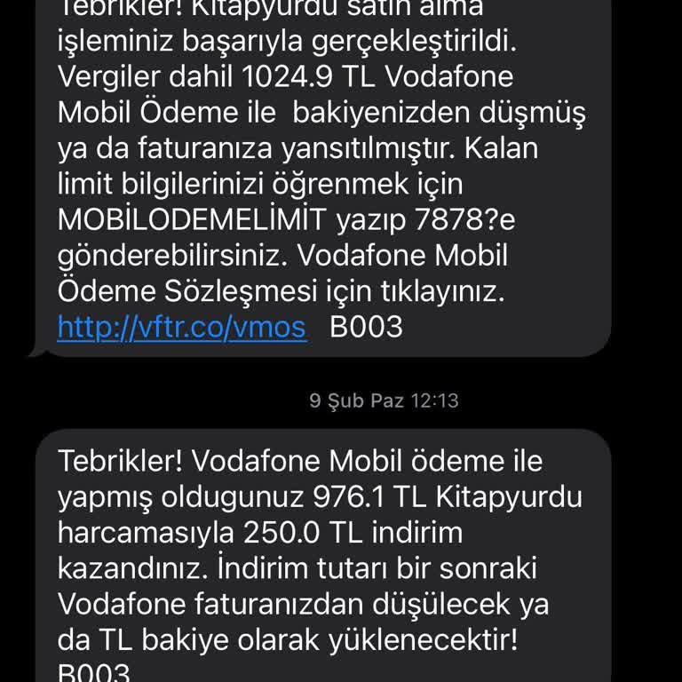 Vodafone İndirimi Faturama Yansıtılmadı, Sorunum Çözülmüyor