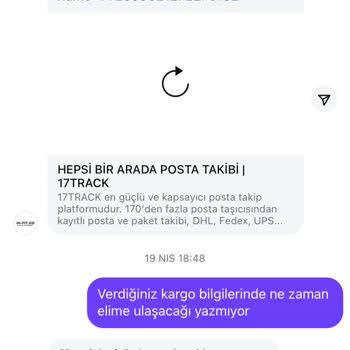Siparişim Bir Aydır Gelmedi Mesajlarıma Ve Yorumlarıma Cevap Verilmiyor