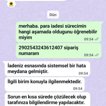Para İadesi Sürecinde Bilgi Ve Destek Eksikliği