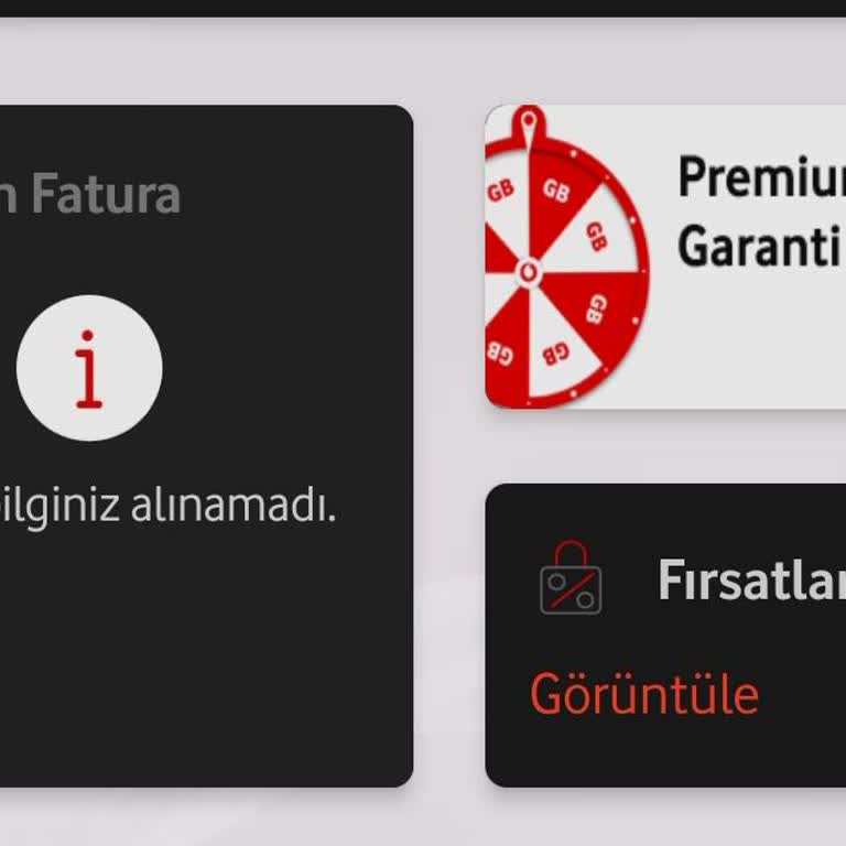 Fatura Bilgisi Alınamıyor, Ödeme Yapılamıyor