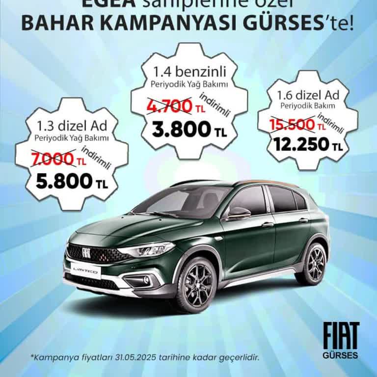 Fiat Yetkili Bayi Reklamında Belirtilen Bakım Fiyatı Gerçeği Yansıtmıyor