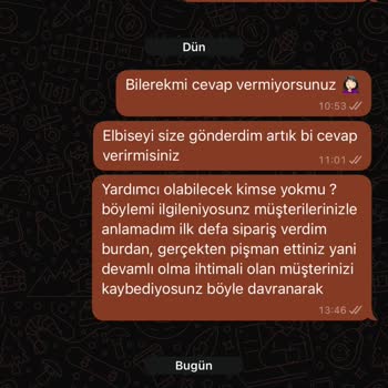 Yanlış Ürün Gönderildi Ve İade Sürecinde İletişim Sağlanamıyor