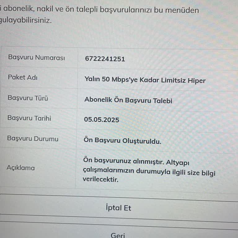 Altyapı Eksikliği Nedeniyle İnternet Bağlatamıyoruz