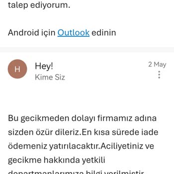 İade Sürecinde Cevapsızlık Ve Gecikme Mağduriyeti